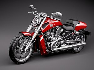 harley crusier 3ds