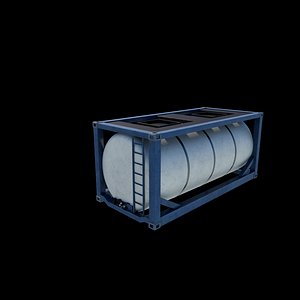 Swan Tank 3D model 3D