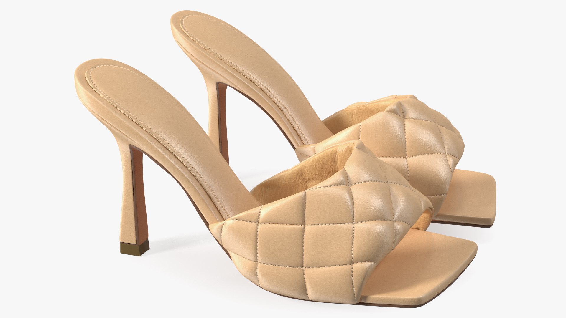 Padded Mule 3D model preview