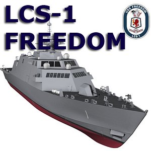 US Navy Littoral Combat Ship (LCS-1 Liberty) 2007 Release C4D
