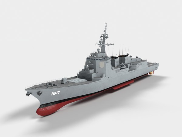 DDG-180 Haguro Modelo 3D - TurboSquid 1782332