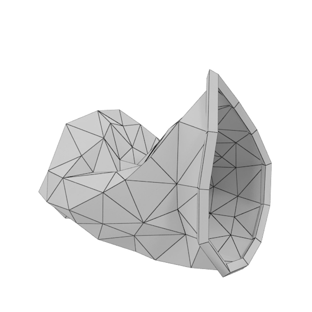 Crumpled Paper Cup Obj