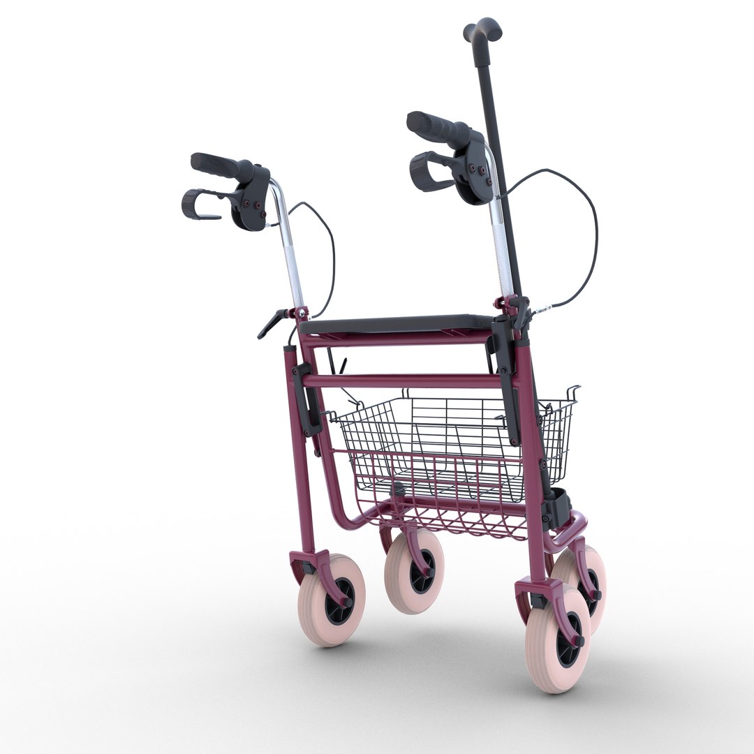 Rollator Walkers 3D Model - TurboSquid 1825919