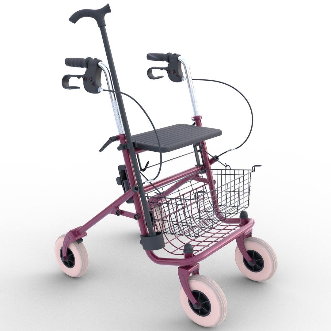 Rollator Walkers 3D Model - TurboSquid 1825919