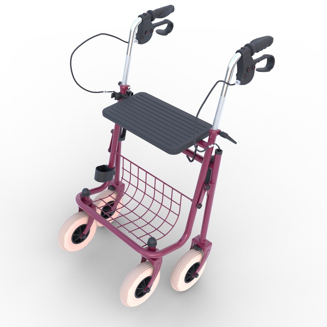 Rollator Walkers 3D Model - TurboSquid 1825919