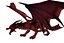 Lowpoly Drache