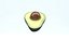 Avocado icon 3D