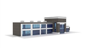 Modern Building Interior and Exterior 8 Shopping Center