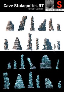 Cave Stalagmites RT