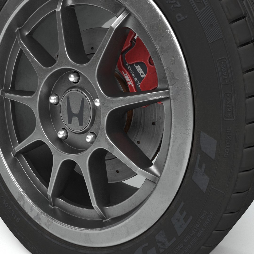 3D Wheel - TurboSquid 1530874