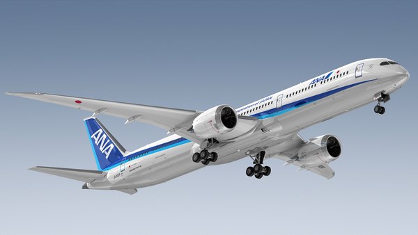 ボーイング787-10 全日本空輸3Dモデル - TurboSquid 2006002