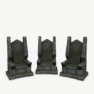 Stone Throne 3D