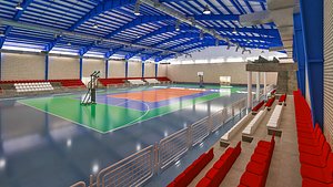 3D realistic sport complex