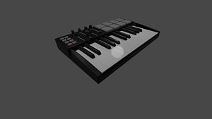 Keypad MIDI 3D model