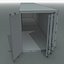 3d model cma shipping cargo container
