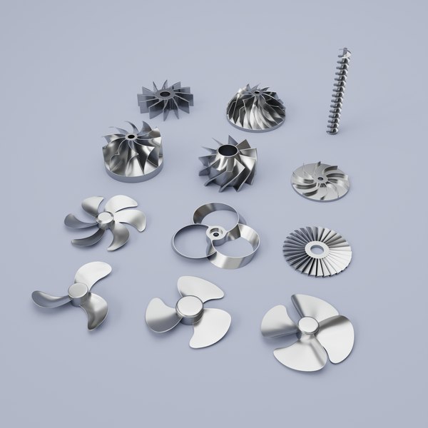 Free Blender Propeller Models TurboSquid