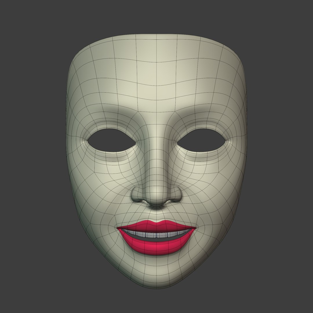 Masks 3D Model - TurboSquid 2479291