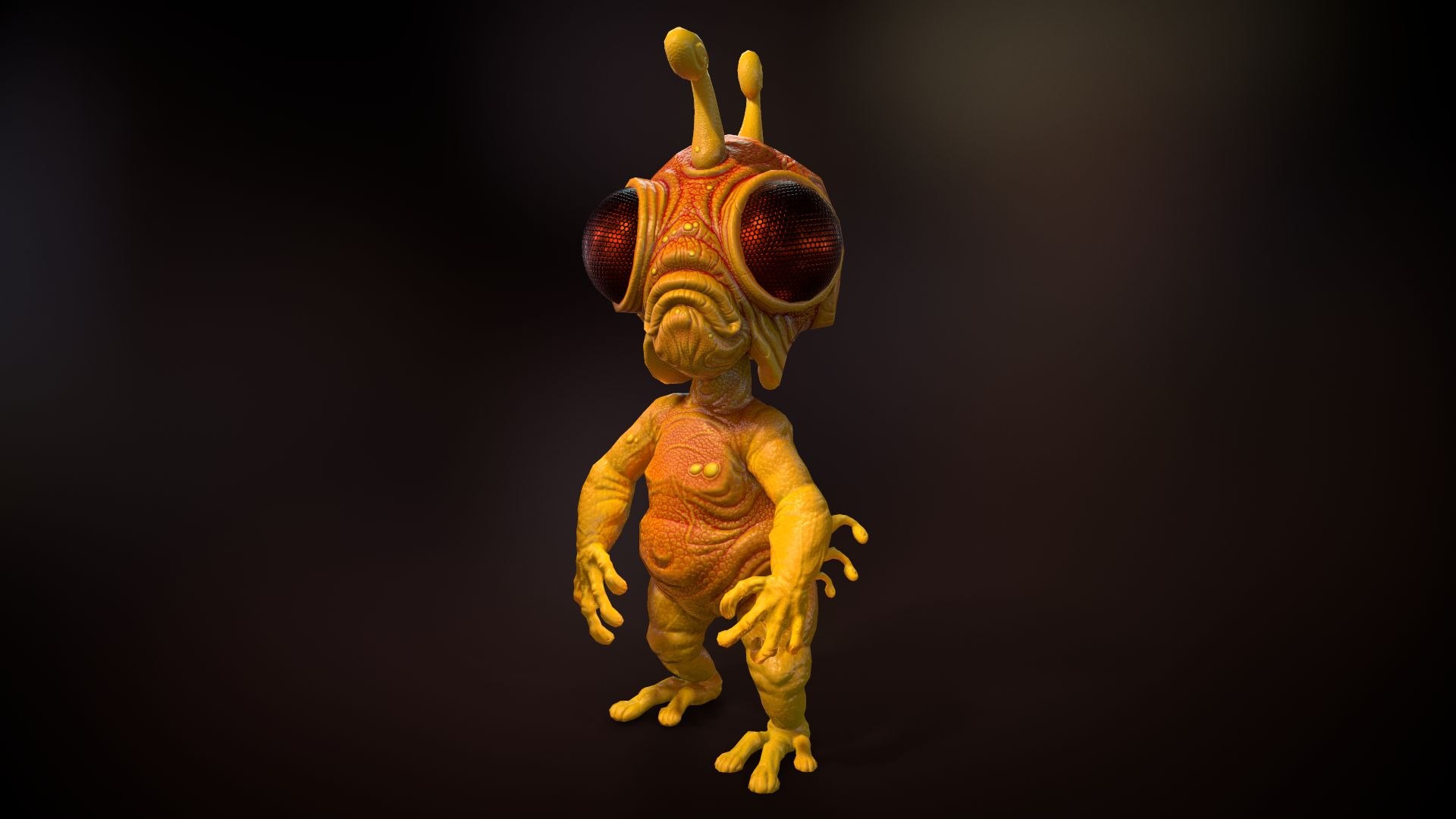 Alien Dragonfly 3D Model - TurboSquid 1874338