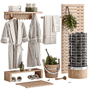 3D Bathroom Accessories And Saunas 20 model