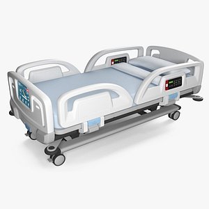 Smart Hospital Bed 3D model