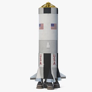 S-IC First Stage Saturn V Rocket