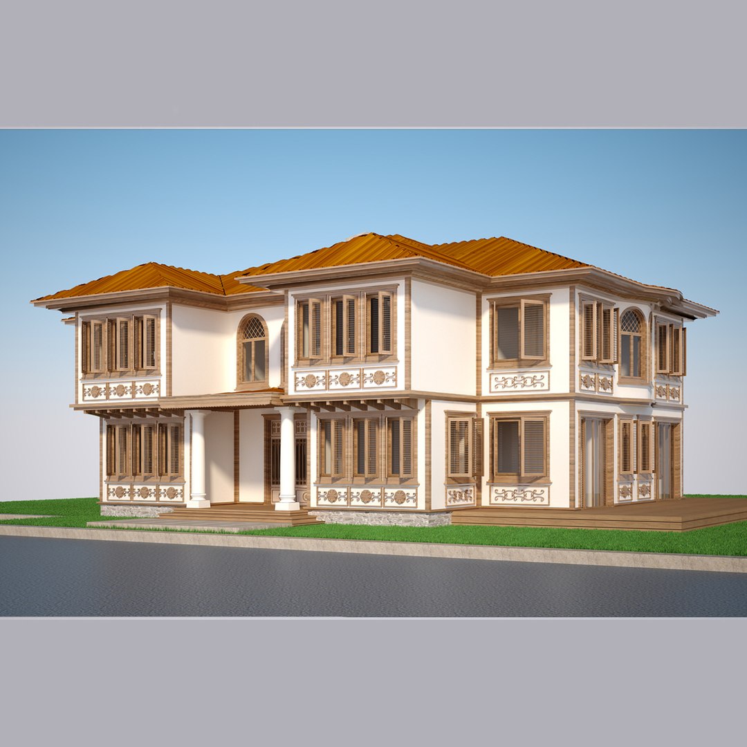 Modern Turkish House 3D - TurboSquid 1228884