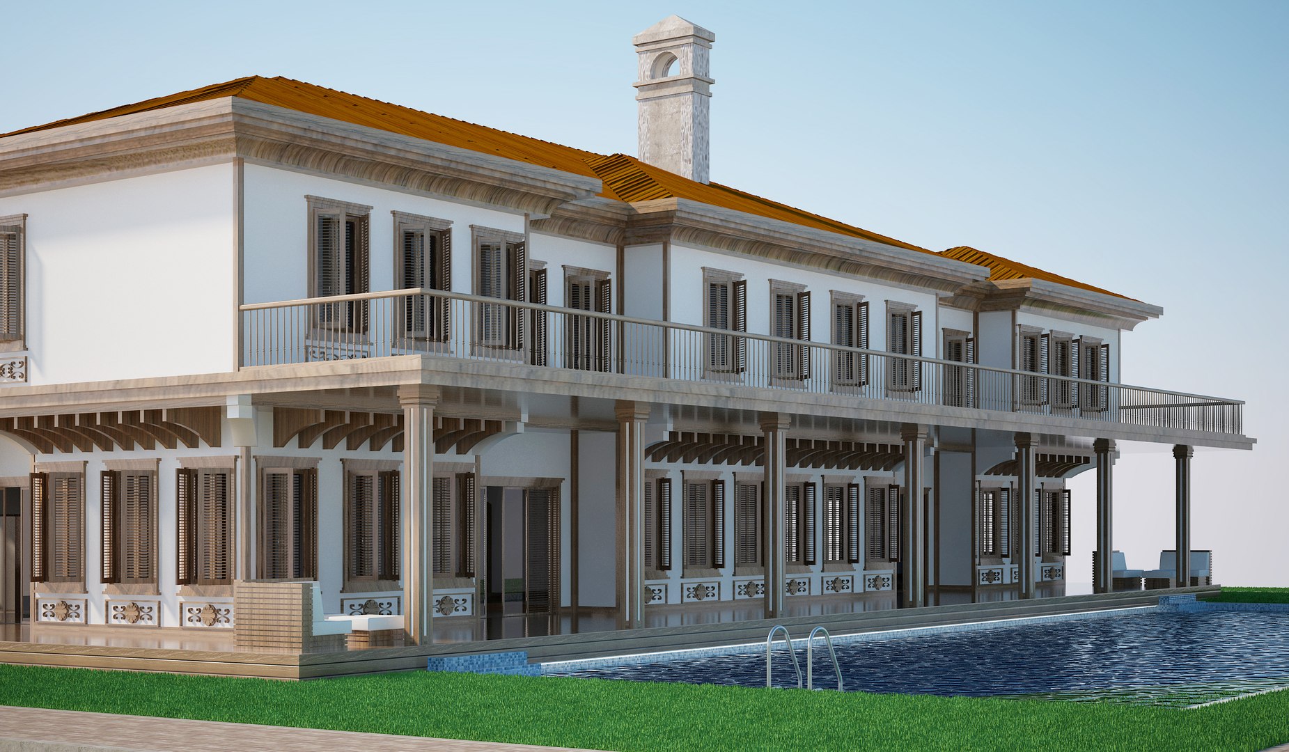 Modern Turkish House 3D - TurboSquid 1228884