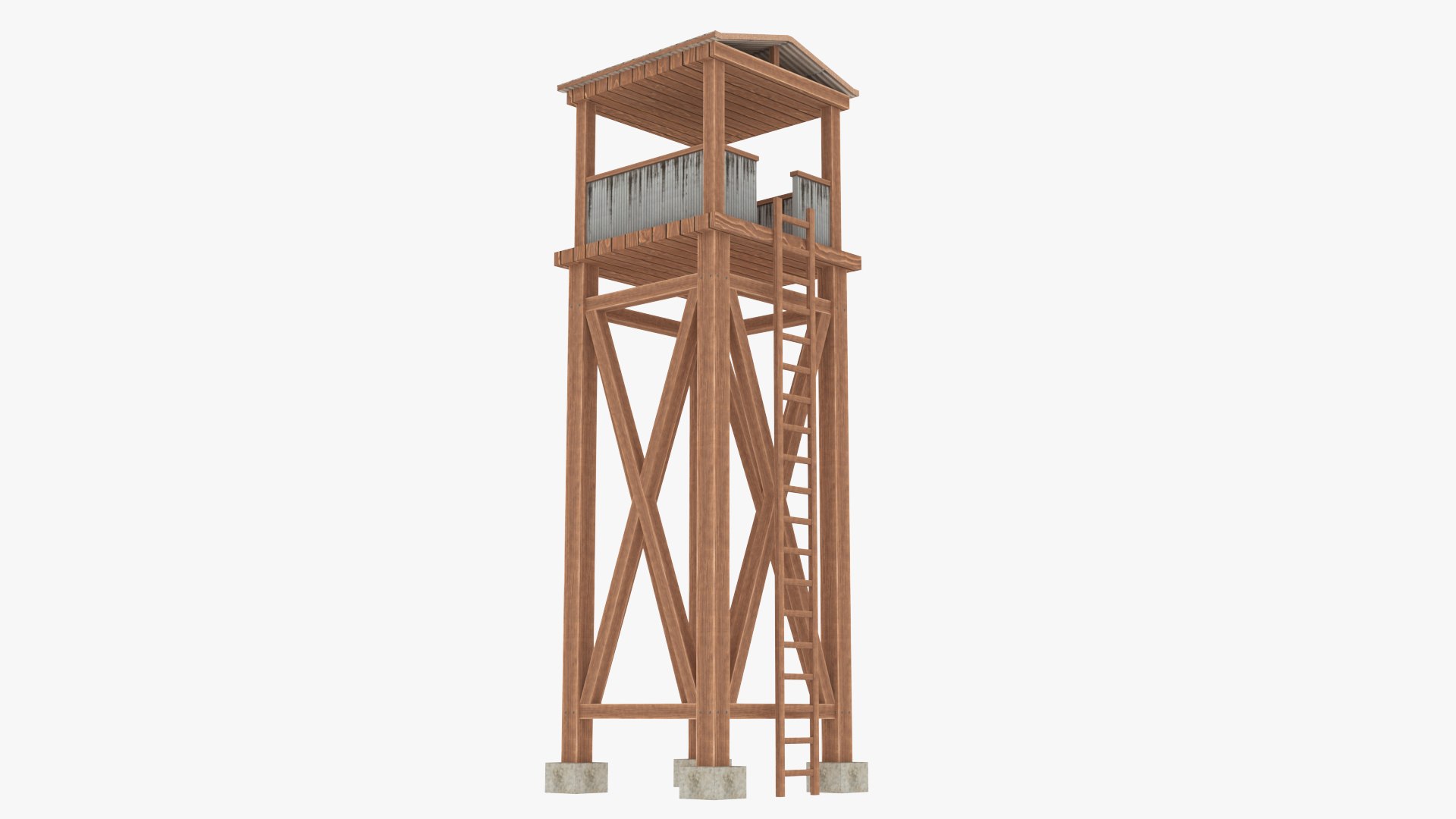 Guard Tower Model - TurboSquid 1495705