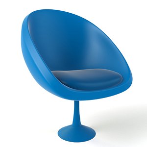 cartoon armchair 3ds