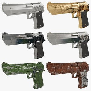 Desert Eagle Collection 3D