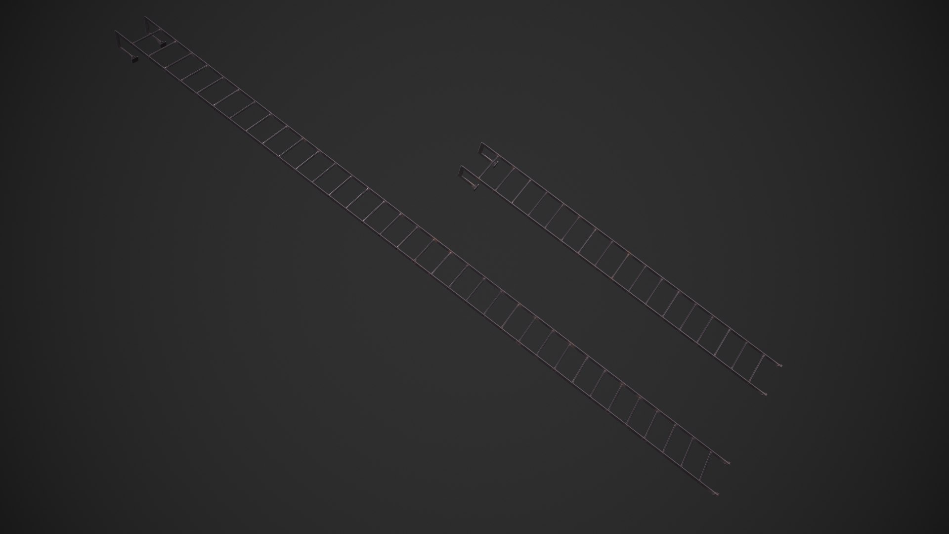 Ladder Set Model - TurboSquid 1948522