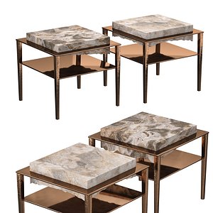 3D Cremino bronze tables