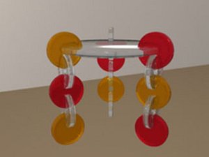 3ds max acrylic coffee table