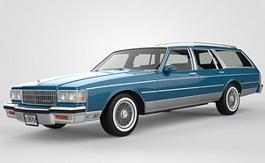 Chevrolet Caprice Estate 1989 3D model