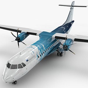 3D ATR 72 NORDICA L2017