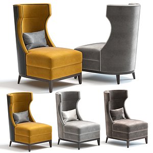 sofa chair parker armchair 3D model