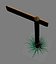 3d 3ds wooden sign post