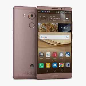 huawei mate 8 mocha 3d 3ds