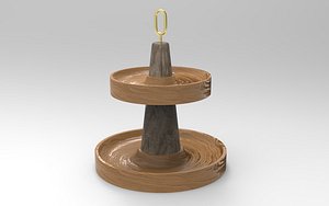 Bonjo Serving Stand 3D