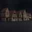 ANCIEN BÂTIMENT MÉDIÉVAL LOW POLY ET PACK D'ACTIFS