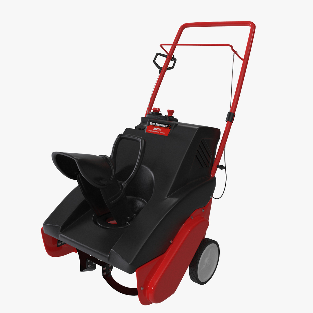 Yard machine single stage snow 2024 blower