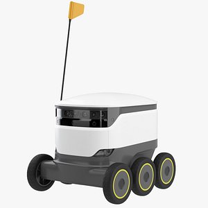 3D Delivery Robot model