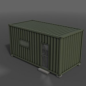 PBR Container House CA 20ft V4