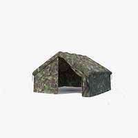 Army Tent Woodland Dirt