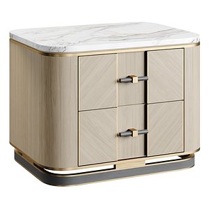 Frato ASHI Bedside Table 3D