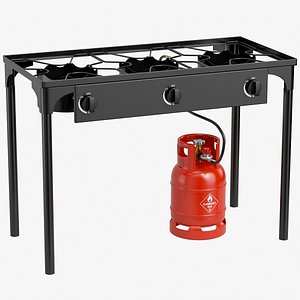 Camp Stove 2 3D model