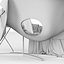 Vitra Eames Chair: La Chaise Charles & Ray Eames with three different blanket cloth