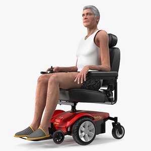 3D Patient with Jazzy Select Wheelchair