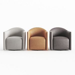 Lekker Home About Face Swivel Lounge Chair model