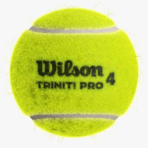 3D Realistic Wilson Triniti Pro 4 Tennis Ball model